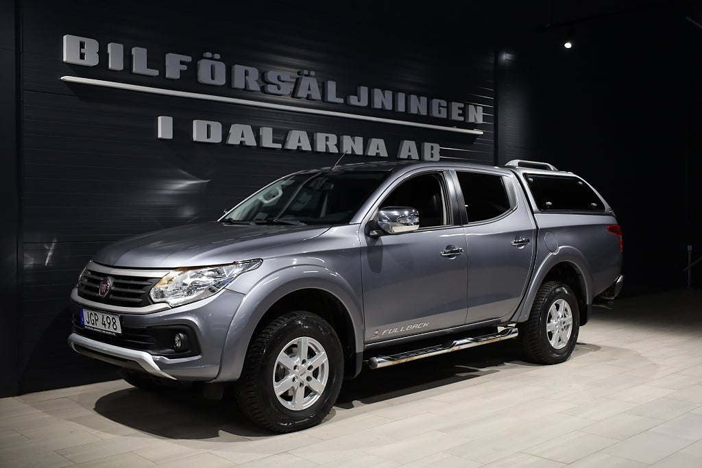 Fiat Fullback Double Cab 2.4 4x4 181hk Värmare/Drag/Flakkåpa/SoV-hjul