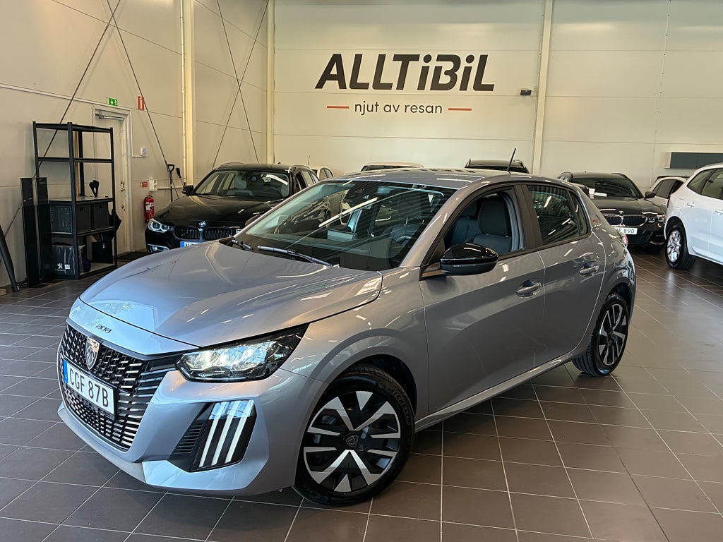 Peugeot 208 HYBRID Style Automat/Apple CarPlay/LED/P-sensorer bak