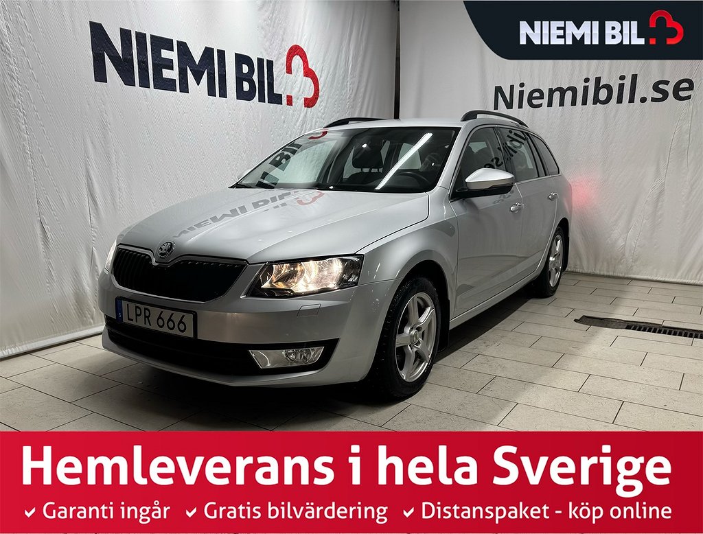 Skoda Octavia 1.4 TSI Ambition Dragkrok S&V-däck Låg Skatt 