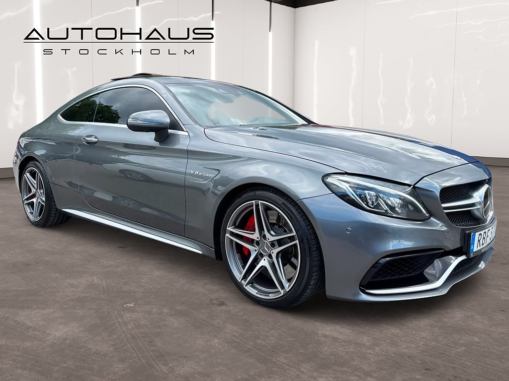 Mercedes-Benz C63 S S Coupé AMG 733HK MCT Panorama 360° HuD Kolfiber 