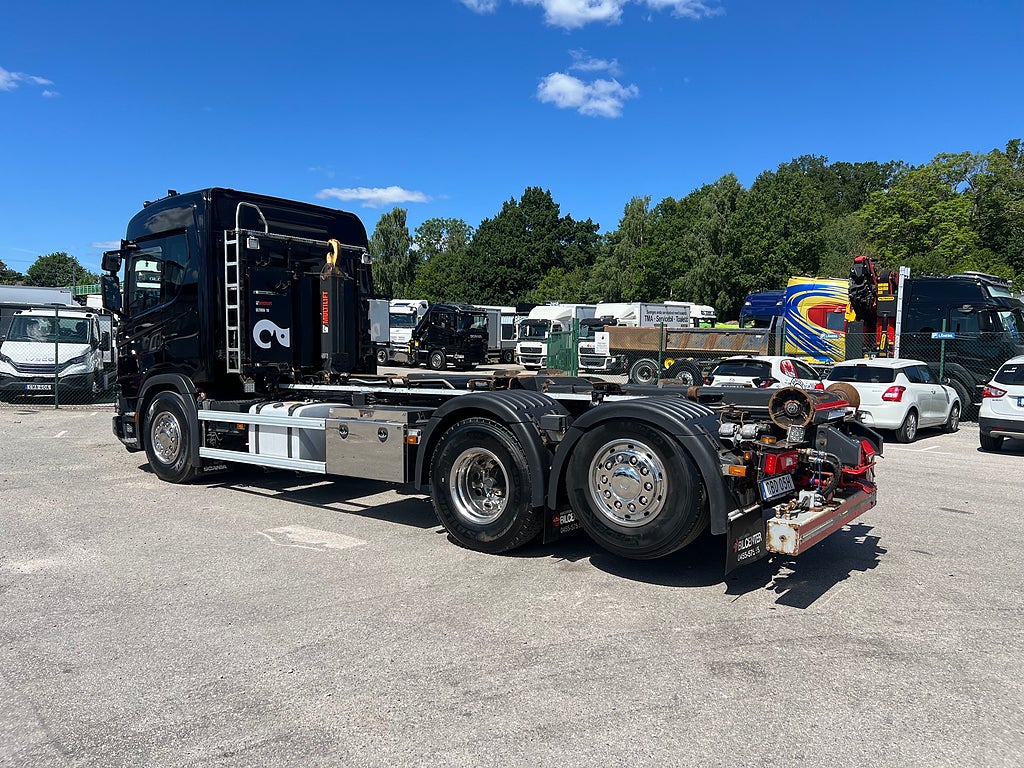 Scania G450 6x2*4 XT Lastväxlare, Fullt Plogutrustad