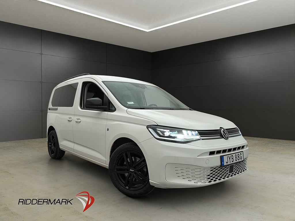 Volkswagen Caddy Life 2.0TDI 4M Värmare 7-Sits B-Kamera MOMS