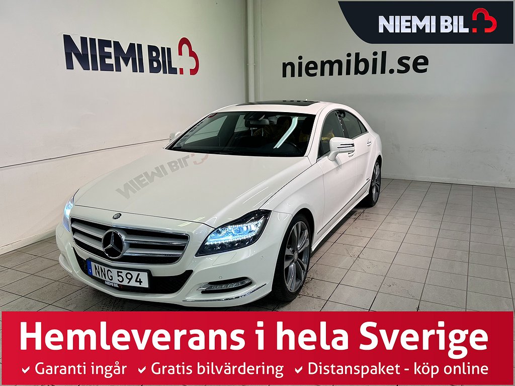 Mercedes-Benz CLS 250 CDI 7G Plus Mvärm GPS Pano Skinn SoV