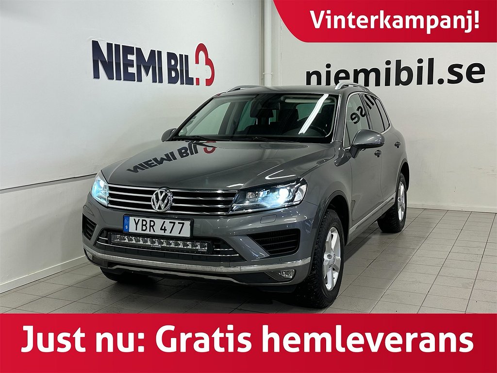 Volkswagen Touareg 3.0 V6 TDI SCR 4M Aut 204hk Bkam/MoK/Drag