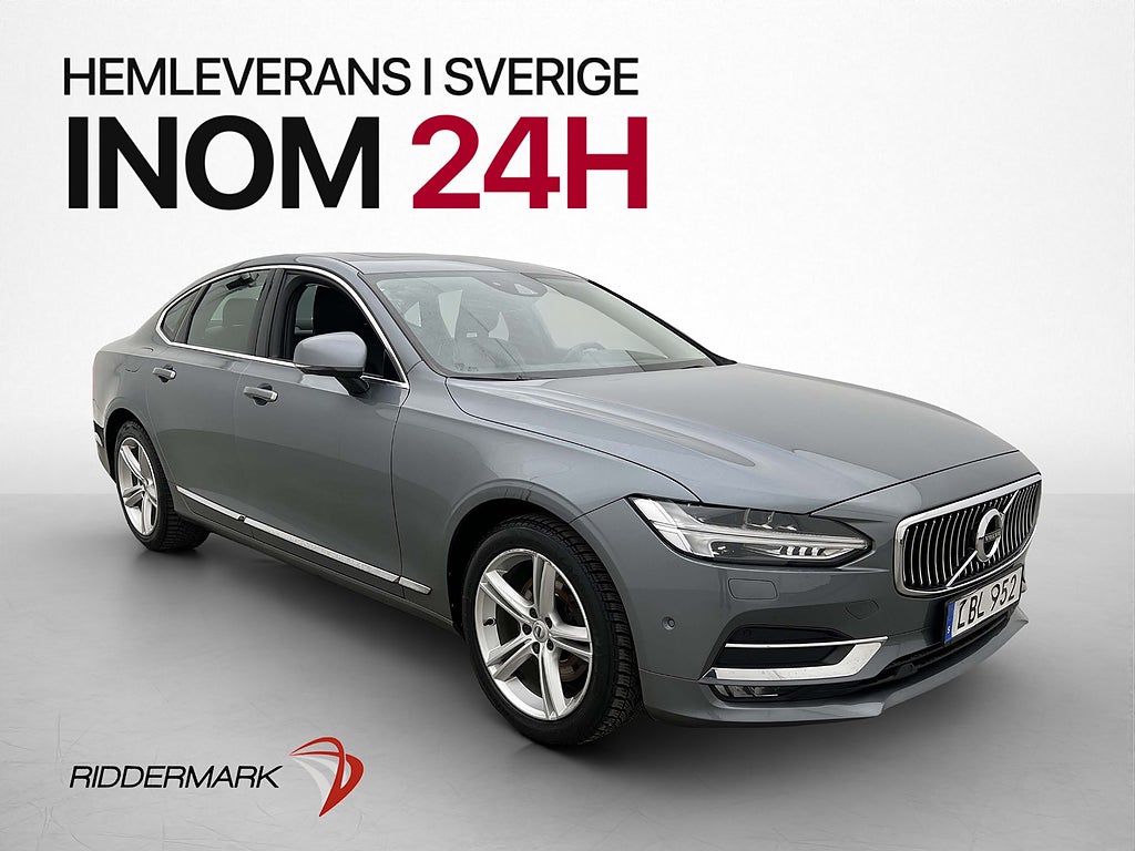 Volvo S90 D4 AWD 190hk Inscription Pano Värmare Kamera Navi