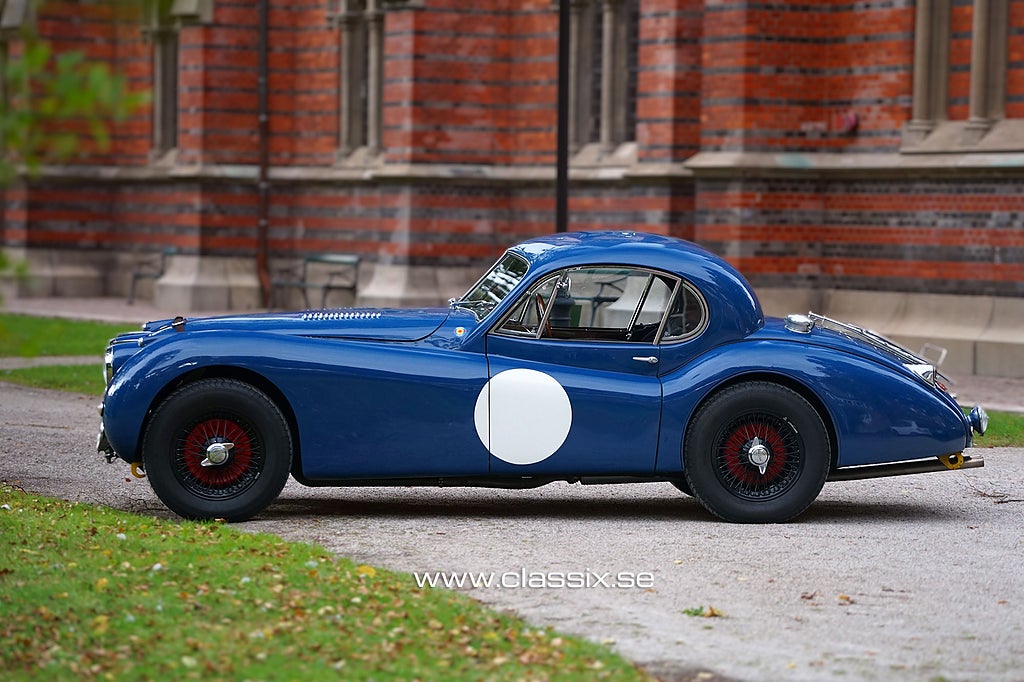 Jaguar XK120 Fixed Head Coupe Rally, overdrive