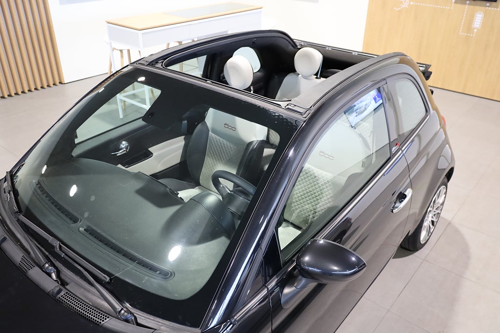 Fiat 500C 1.2 CAB AUT Lounge PDC Blåtand K-rems bytt 2021