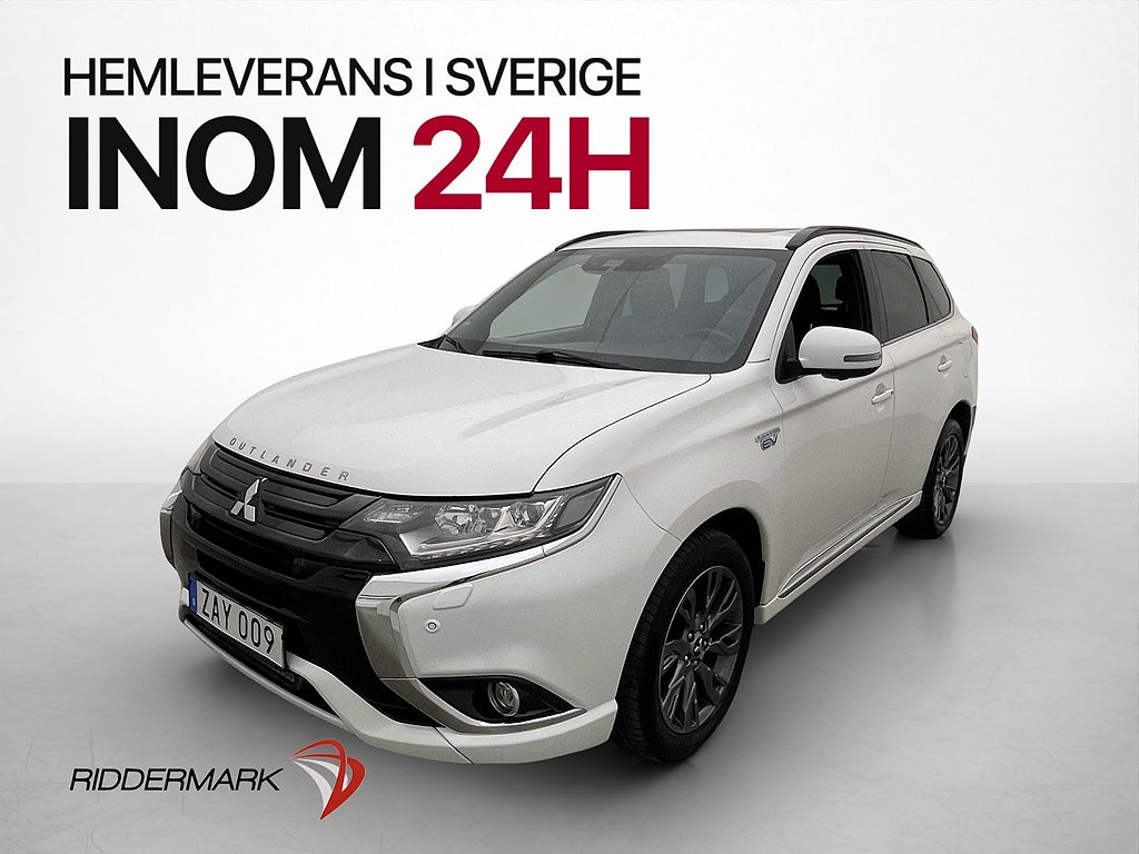 Mitsubishi Outlander PHEV AWD Edt 100 T-Lucka 360° Skinn