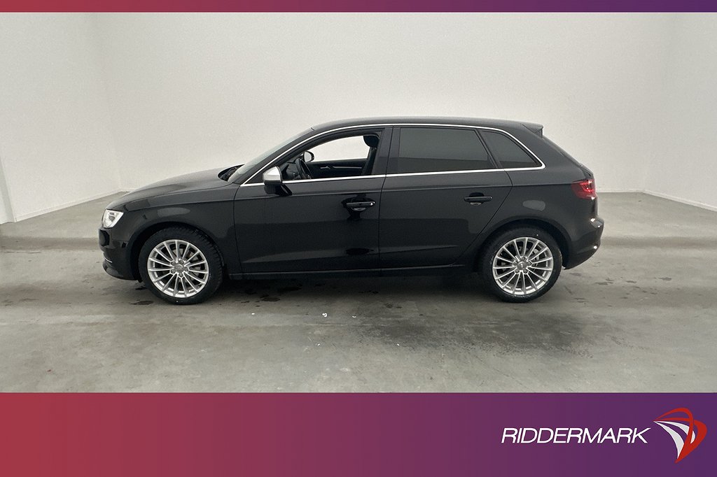 Audi A3 Sportback 1,6 TDI 110hk Värmare Sensorer 0,40l/Mil