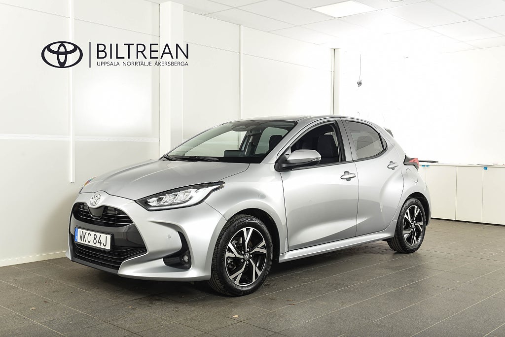Toyota Yaris Elhybrid Active Plus Säkerhetspaket Backkamera 