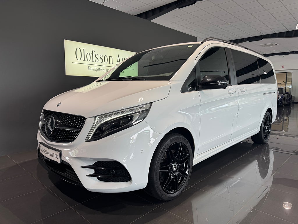 Mercedes-Benz V 300 d 4Matic Lång AMG Värmare Drag Distronic - bild 14