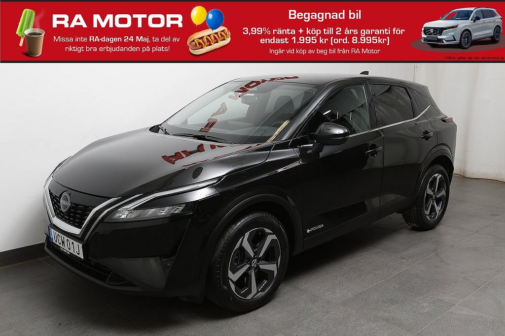 Nissan Qashqai e-POWER 190hk N-Connecta Navi 360° Leasbar 2024