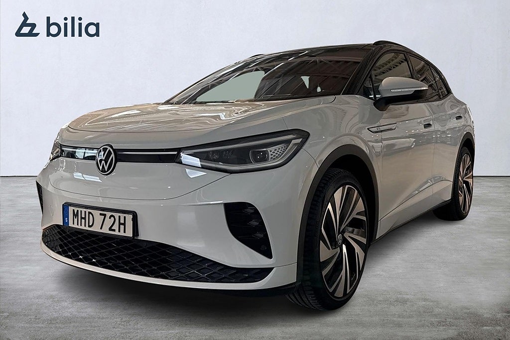 Volkswagen ID.4 GTX 299hk Dragkrok Head up-Display Panorama