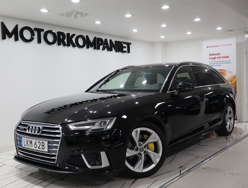 Audi A4 Avant 40 TDI Quattro S line Värmare Drag Keyless
