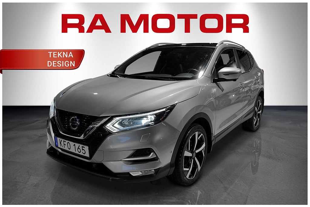Nissan Qashqai 1.2 | TEKNA  DESIGN| 1 Ägare | Motorvärmare 