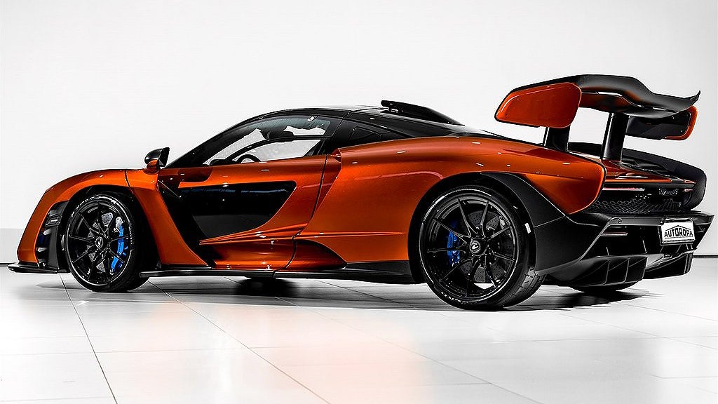 En McLaren Senna från 2019. 