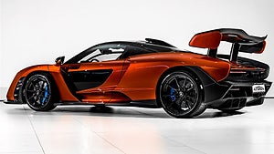 En McLaren Senna från 2019. 
