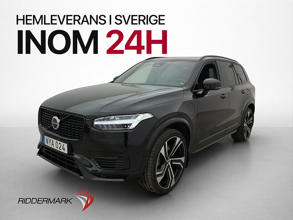 Volvo XC90 Recharge T8 AWD Ultimate Dark 7-Sit Pano B&W MOMS