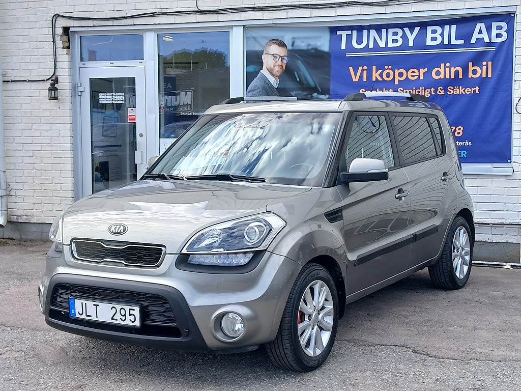 Kia Soul 1.6 CRDi EX Comfort/Nybesik/Drag/Sensor/Värma/Keyless