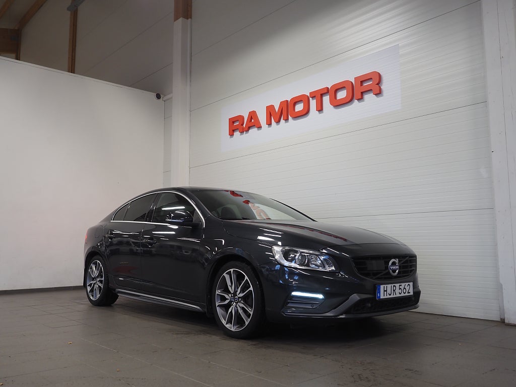 Volvo S60 D4 190hk R-Design BE Pro Taklucka|Kamera|H/K|Drag 2016