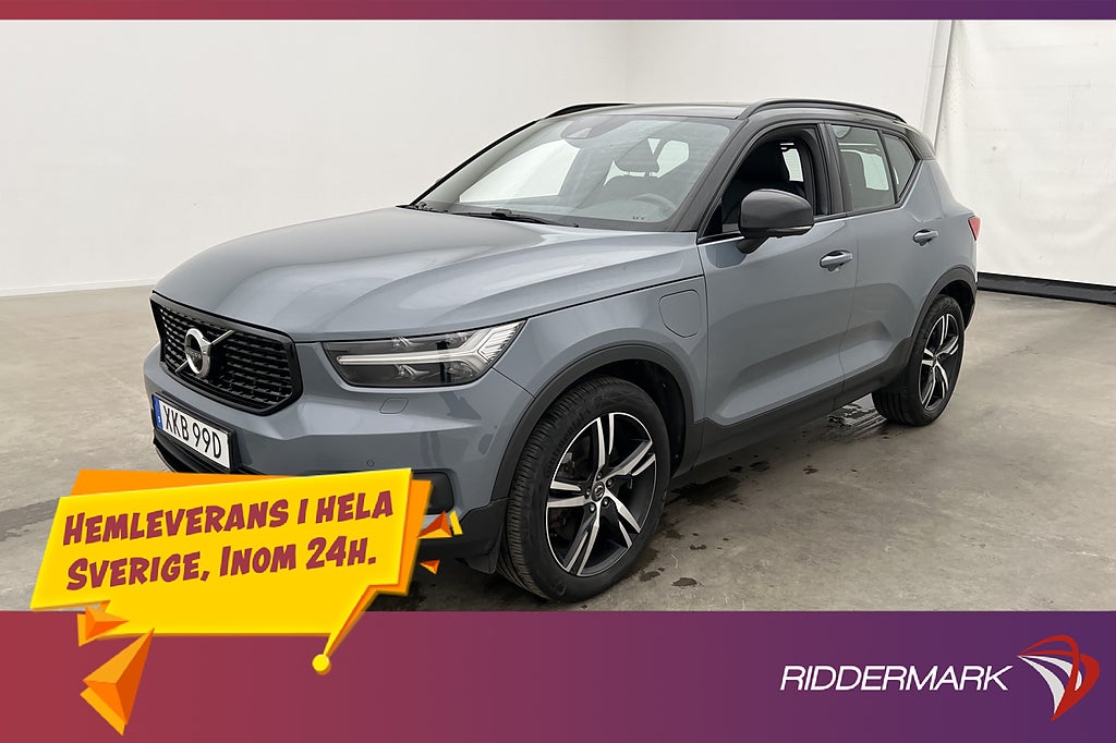 Volvo XC40 R-Design Värmare H/K Pano 360° Rattvärme GPS Drag