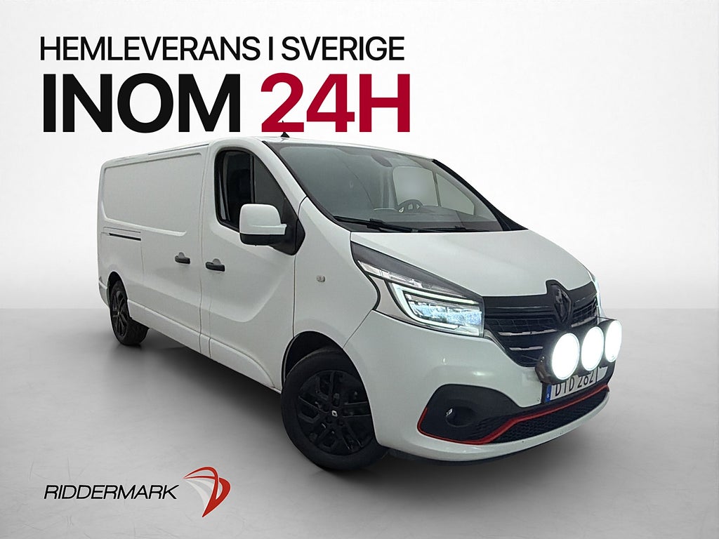 Renault trafic L2 170hk Racing Spirit Värm Drag Kamera Moms