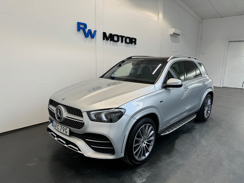 Mercedes-Benz GLE 350 de 4M 320hk AMG 360° Pano Burmester 