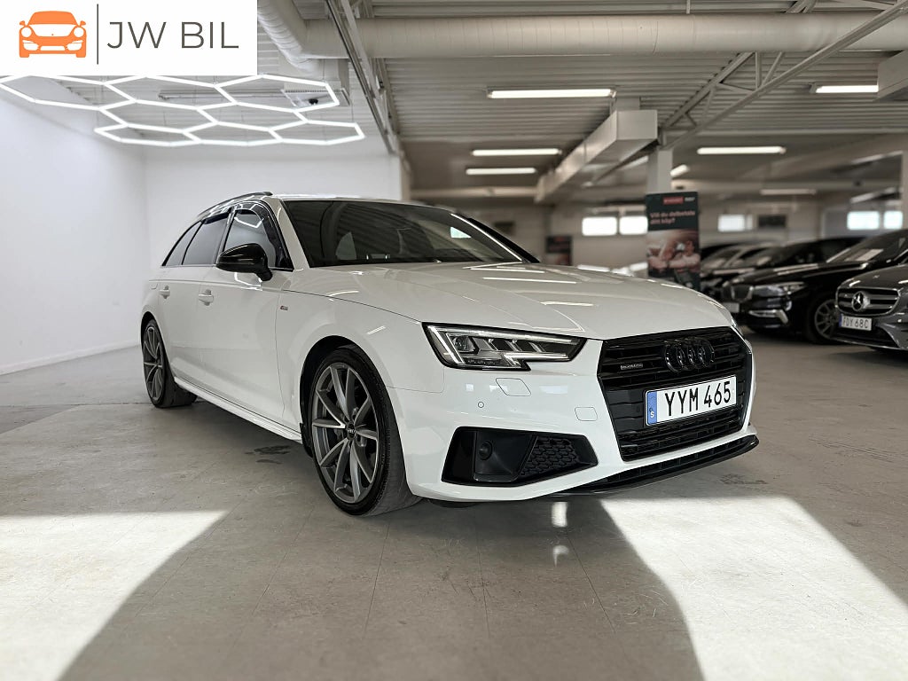 Audi A4 Avant 40 TDI Quattro S Line Drag Värmare B-Kamera LED