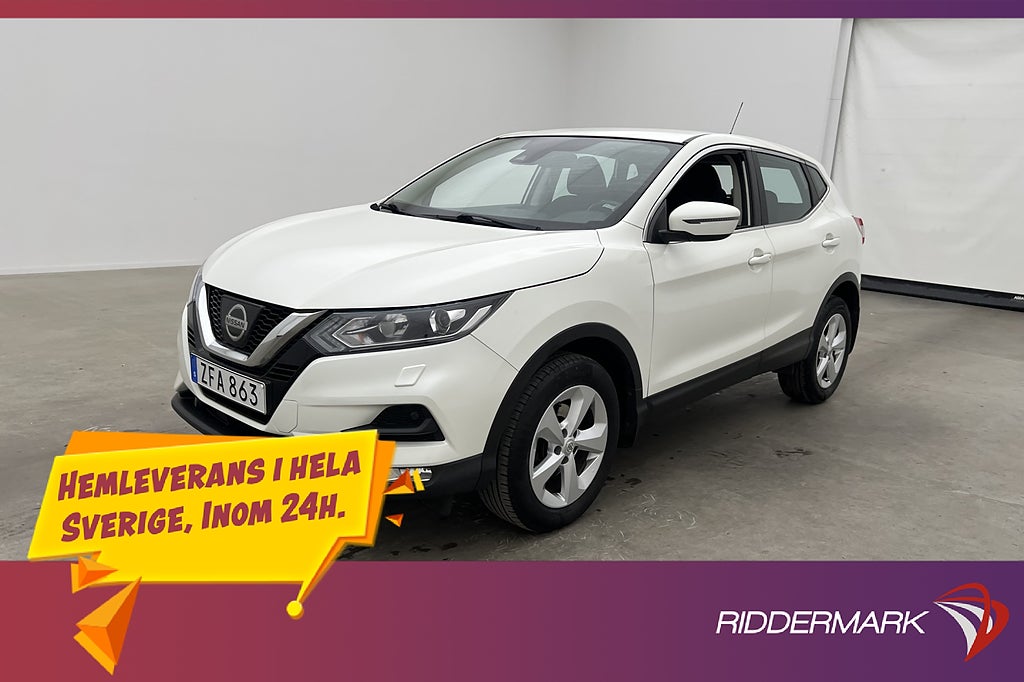 Nissan Qashqai 1.2 DIG-T 115hk Acenta P-Sensorer Farthållare