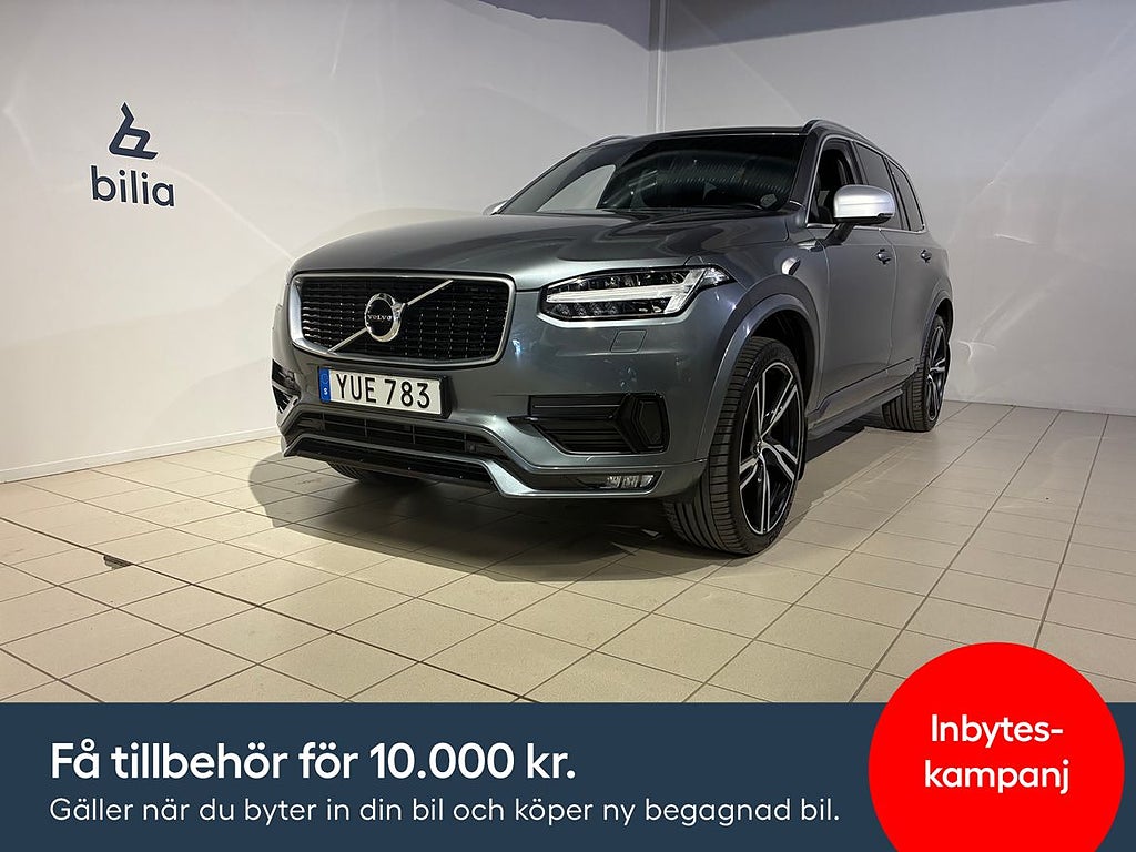 Volvo XC90 D5 AWD R-Design 7-säten |DRAGKROK|