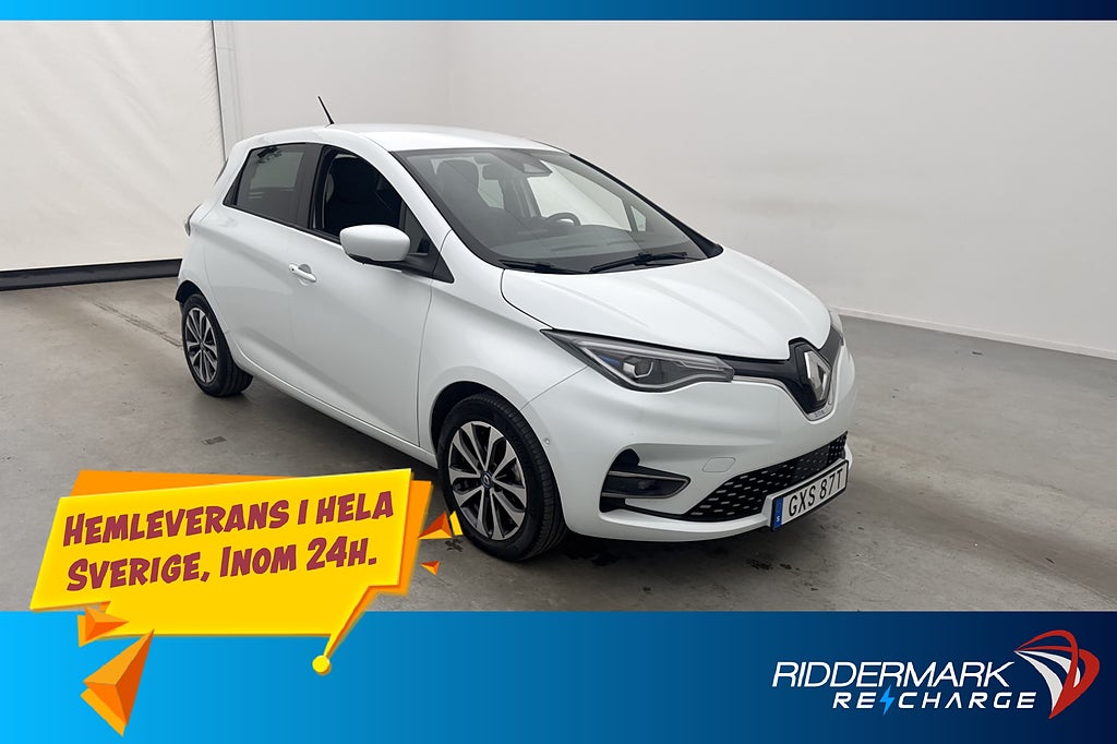 Renault Zoe R135 52 kWh 136hk Intens Friköpt Batteri Kamera