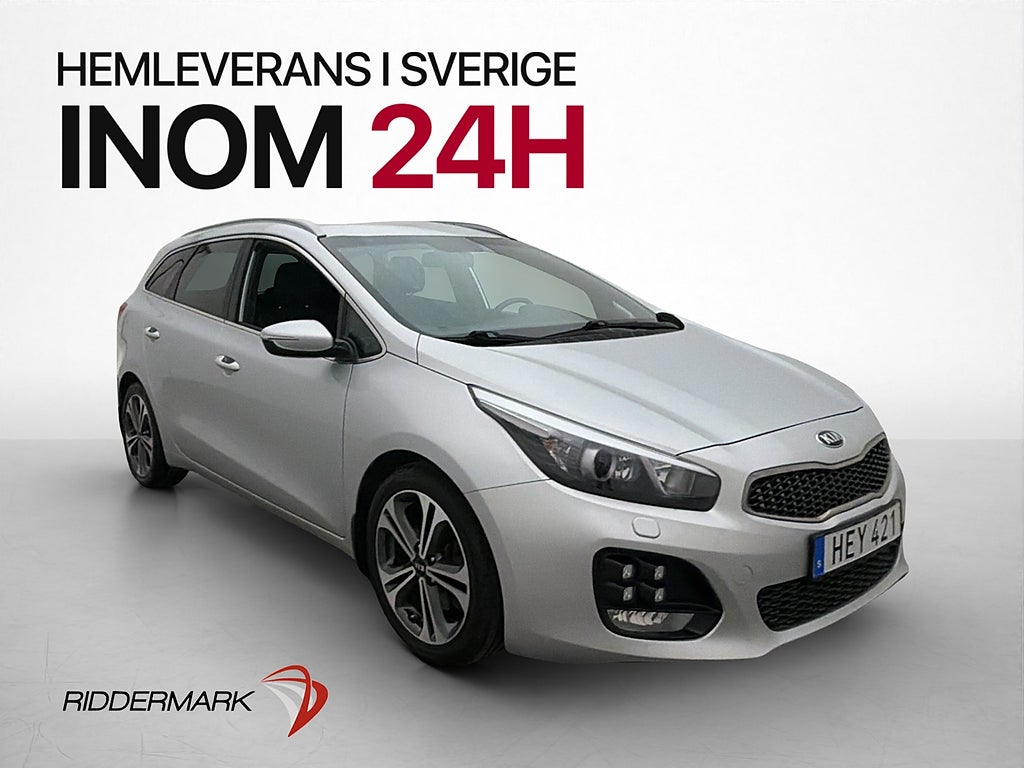 Kia Ceed GT-Line Värmare Drag Navi 0,59l/mil Kamera ISOFIX