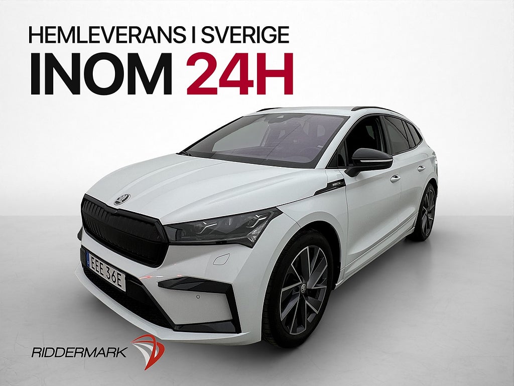 Skoda Enyaq 80x Sportline Kamera CarPlay Navi Rattvärme