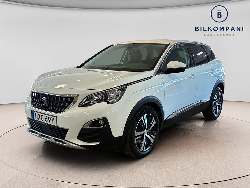 Peugeot 3008  Bluetooth 130hk Allure Parkeringssensorer Euro 6 2020