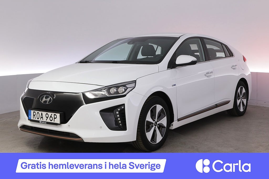 Hyundai IONIQ Electric 28kWh Premium Plus Läder Elstol 4.99%