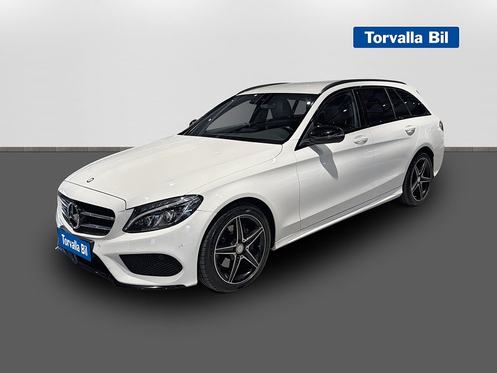 Mercedes-Benz C 220d 4MATIC AMG Burmester + Dragkrok, Värmare