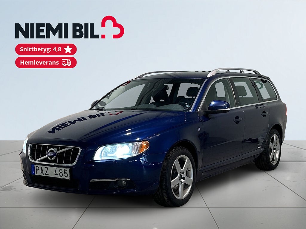 Volvo V70 D3 Ocean Race Drag Skinn Dvärm Psens S/V-hjul