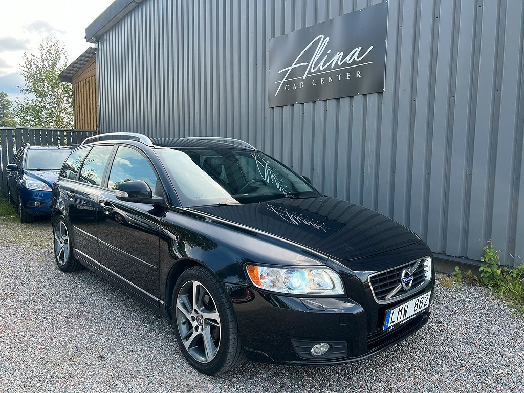 Volvo V50 D2 Momentum Classic Skinn Drag PSensor Värme Euro5