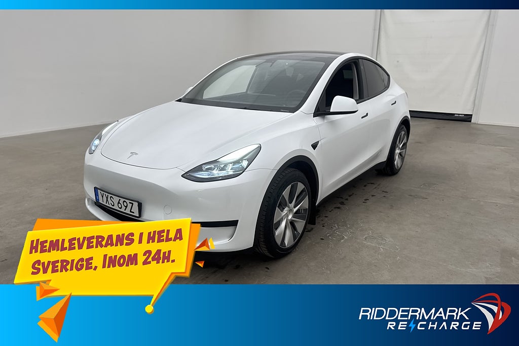 Tesla Model Y Standard Range Autopilot Drag Svensksåld MOMS