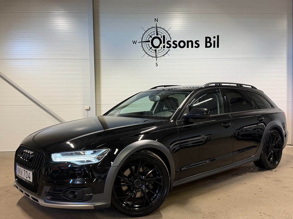 Audi A6 Allroad 3.0 TDI Aut Drag Luft Värmare GPS Backkamera 