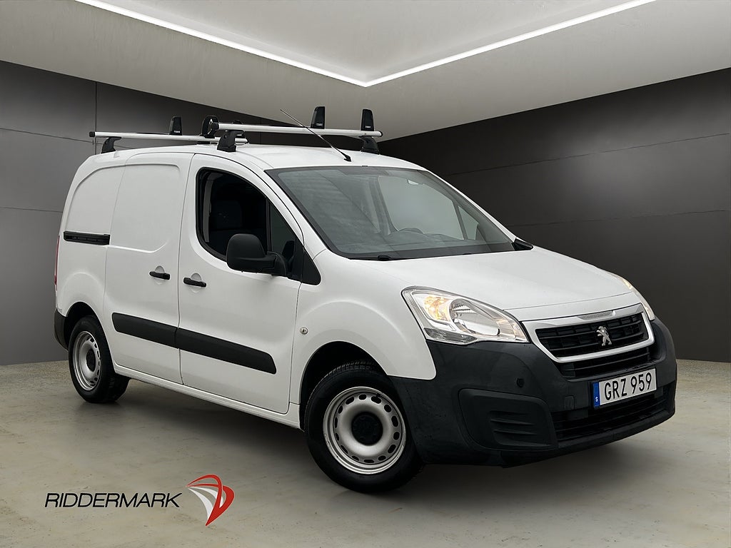 Peugeot Partner 1.6HDi Ny-Kamrem Värmare Drag V-Inredd Moms