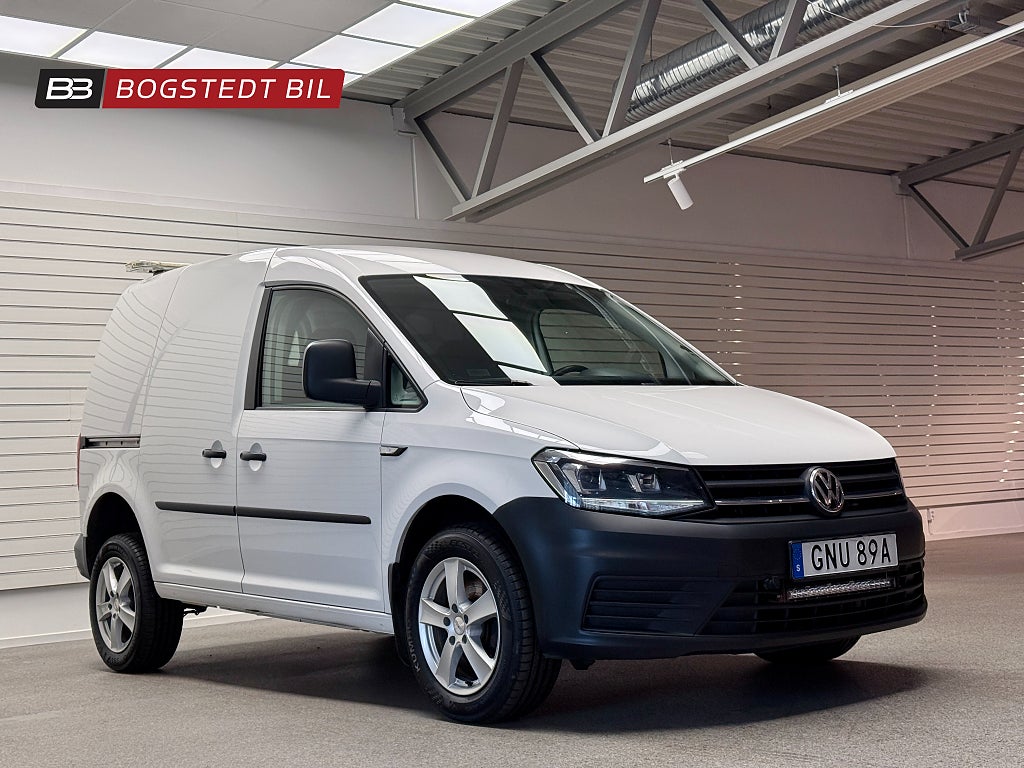 Volkswagen Caddy Van 2.0 TDI 4M 122hk|Värmare|Drag|Förstärkt fjädring
