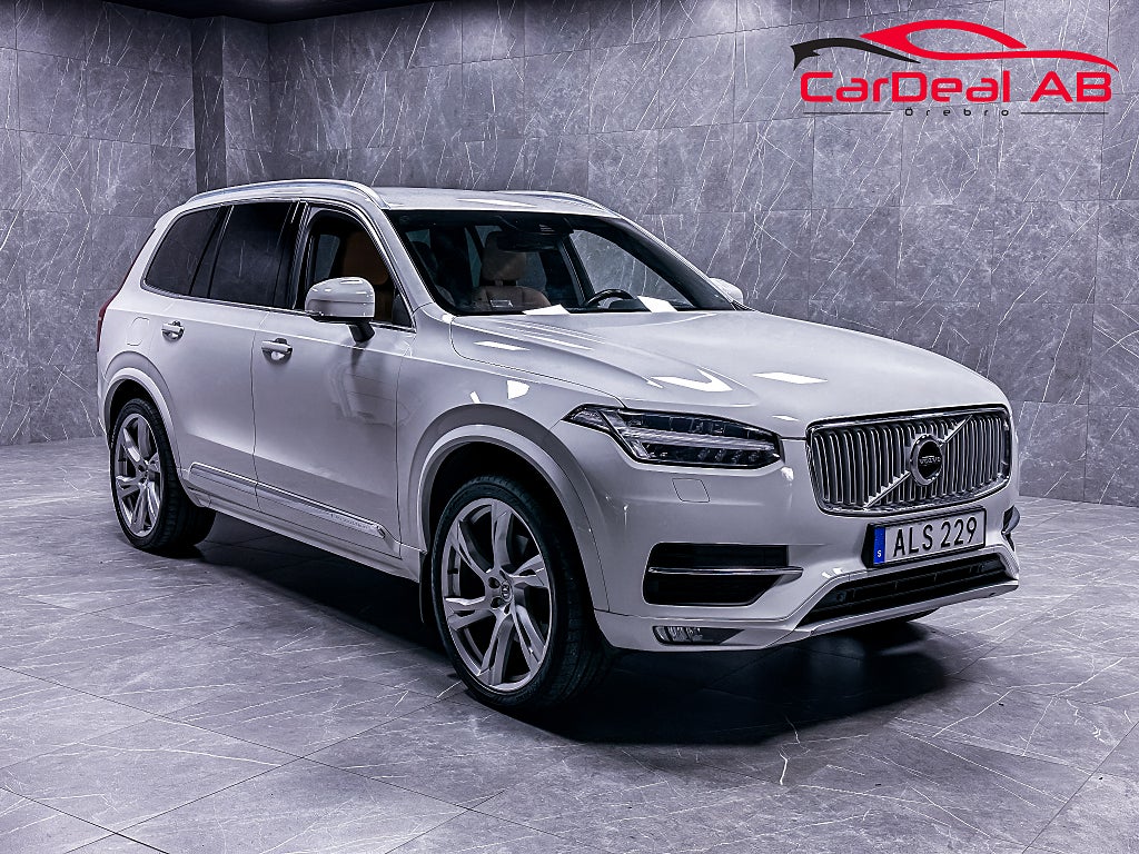 Volvo XC90 7-sits D5 AWD Inscription Drag Navi BLIS