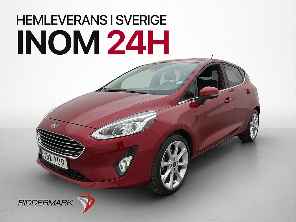 Ford Fiesta 1.0 EcoBoost Titanium Drag Navi Sensor 0,43l/mil