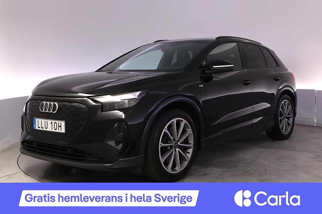 Audi Q4 40 e-tron S-line Läder Pano PDC LED Elbaklucka
