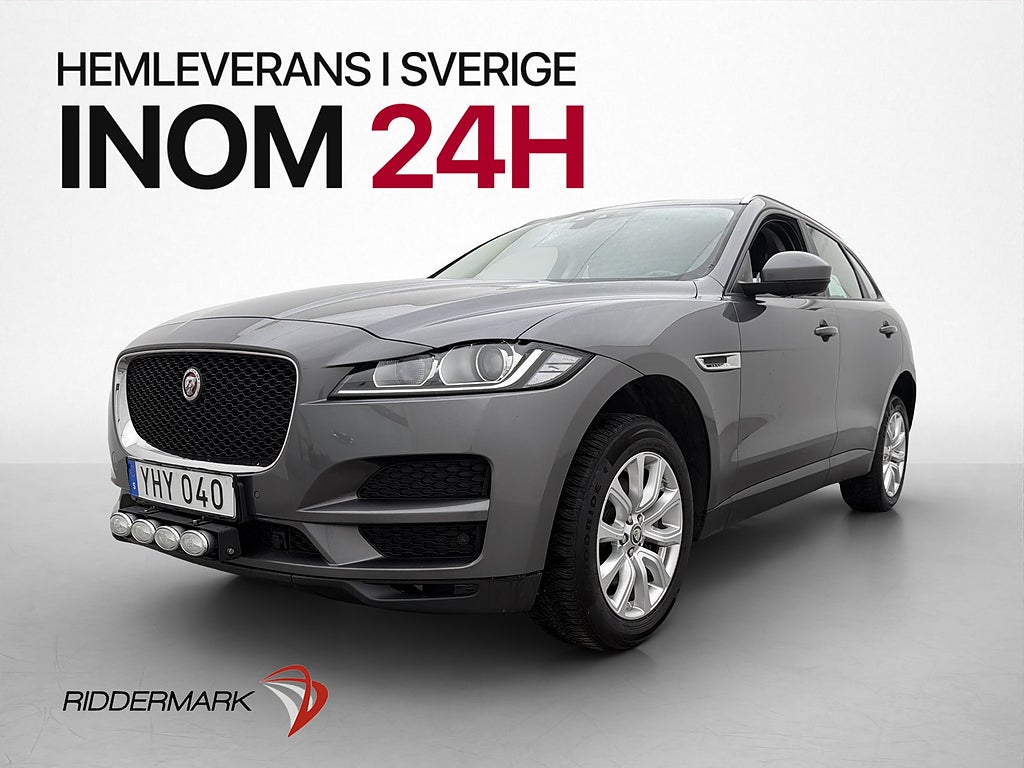 Jaguar F-Pace 20d AWD 180hk Kamera MERIDIAN-Ljud Keyless