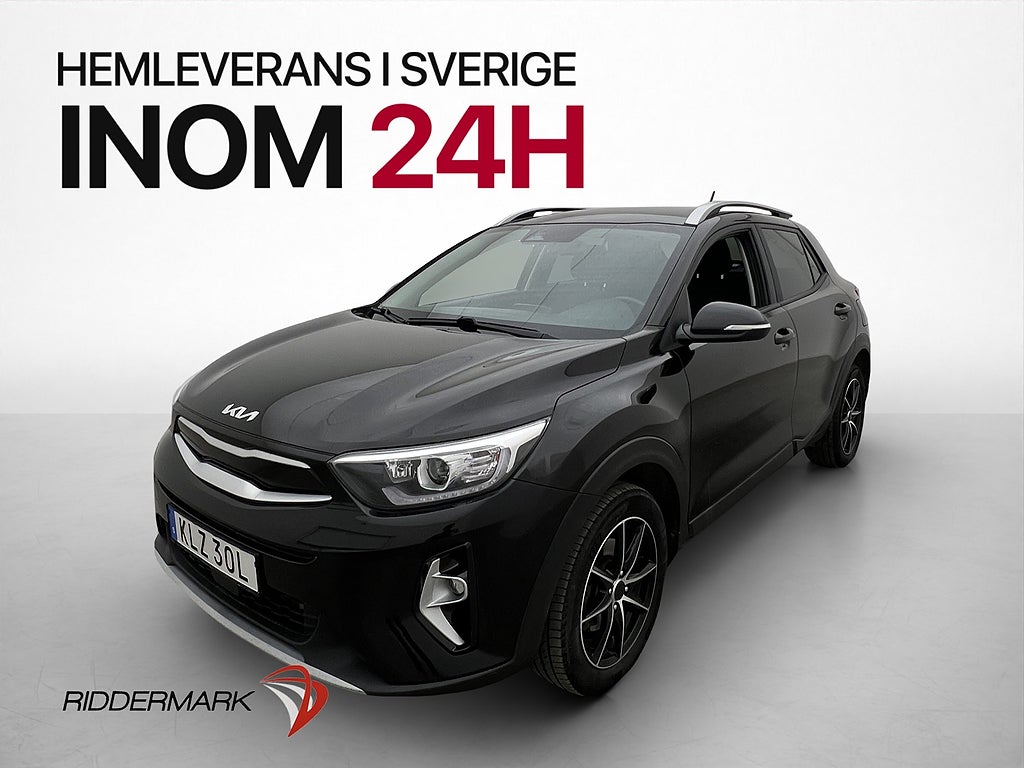 Kia Stonic 1.0 120hk Advance Kamera Drag Rattvärm CarPlay