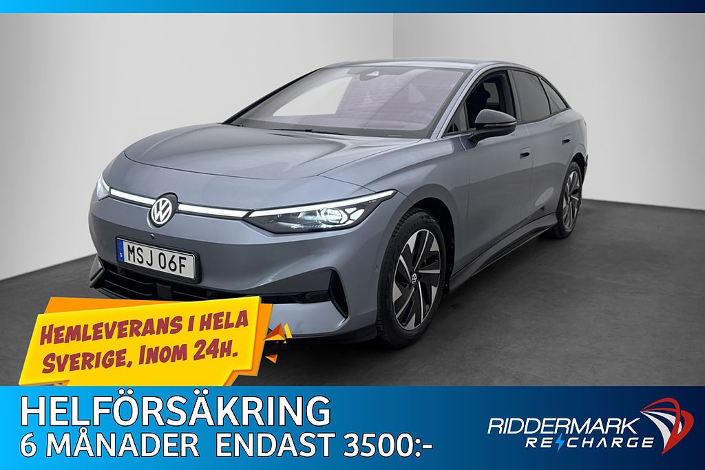 Volkswagen ID.7 Pro S 91kWh Dragkrok HUD 360° Massage Elstol