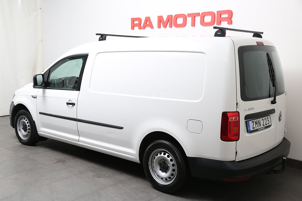 Volkswagen Caddy Maxi Van 2,0 TDI 102hk Skåp P-Värmare Drag Leasbar 2019