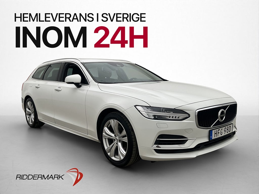 Volvo V90 Recharge T8 AWD Momentum Värmare Drag Carplay